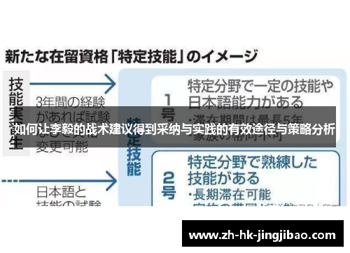 如何让李毅的战术建议得到采纳与实践的有效途径与策略分析